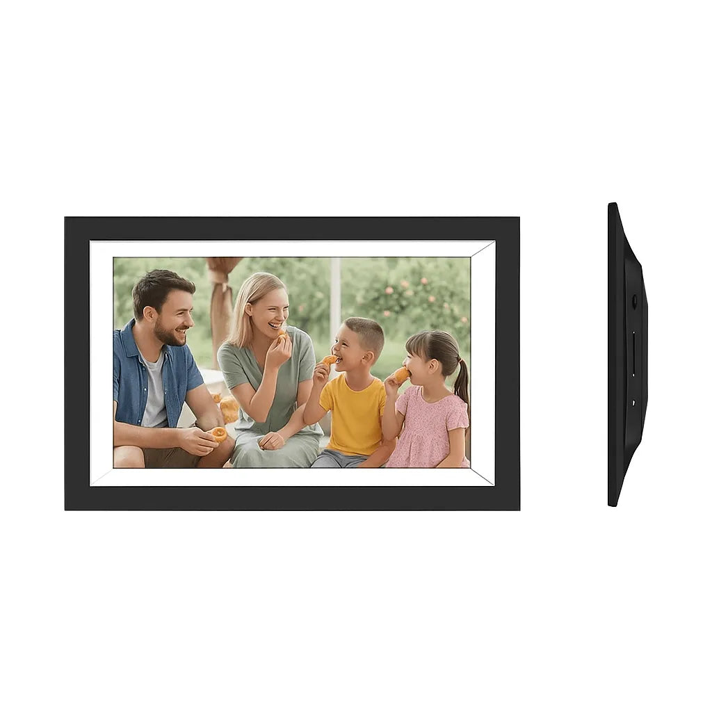 Frameora HD WiFi Photo Frame – 10.1" IPS Touchscreen,