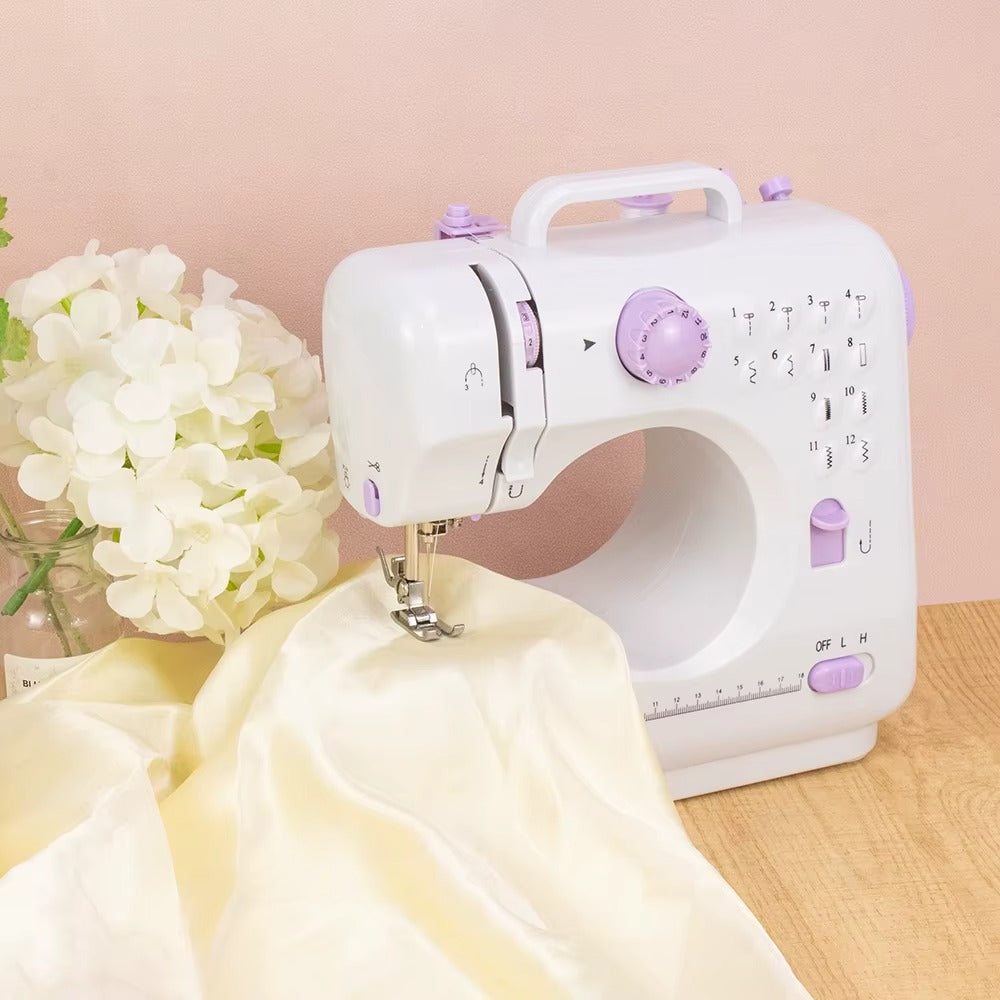 StitchEase Pro 12 – Portable Electric Sewing Machine