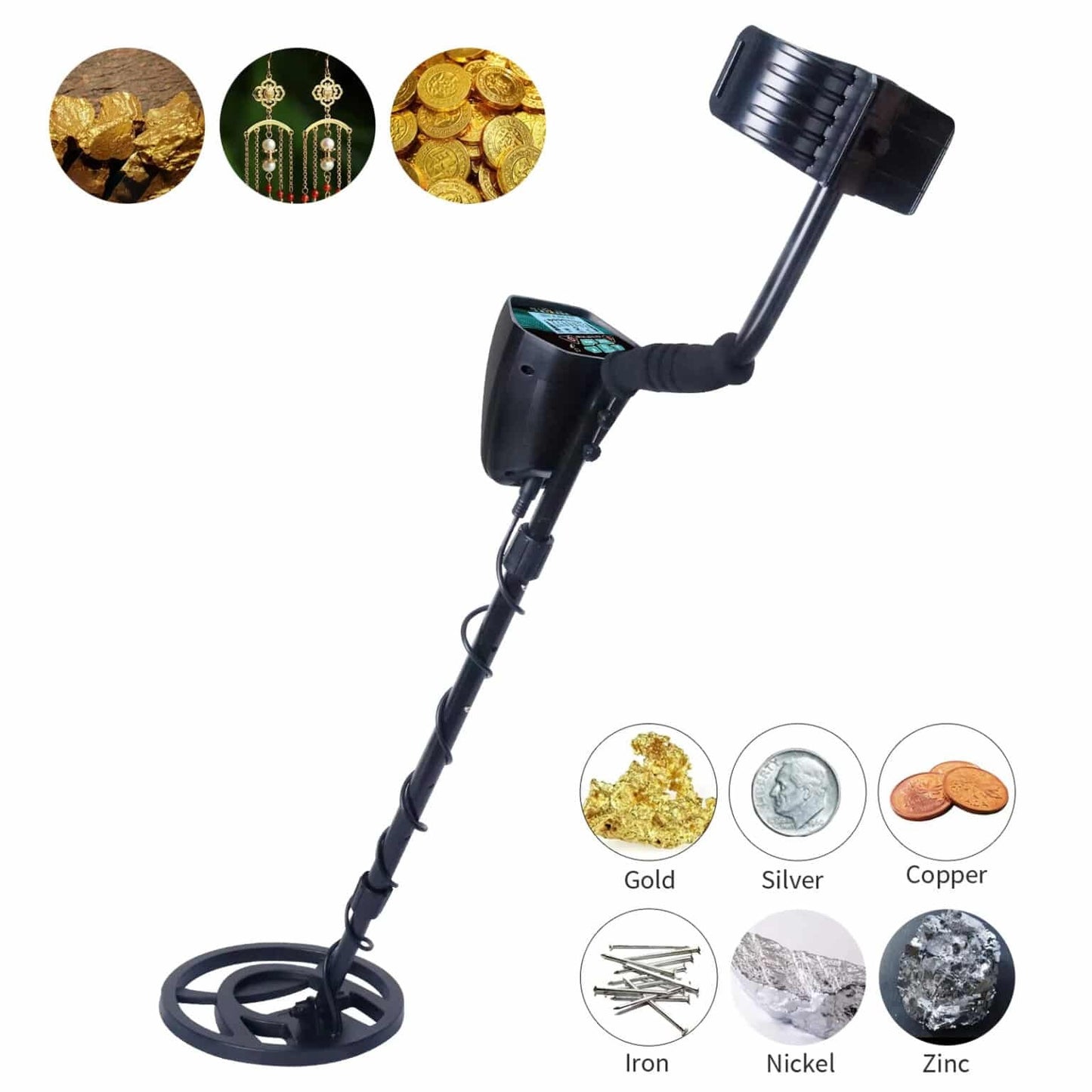 MagnaFind Pro Waterproof Metal Detector