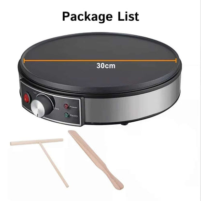 GlideCrêpe Pro – Premium Non-Stick Electric Crepe Maker
