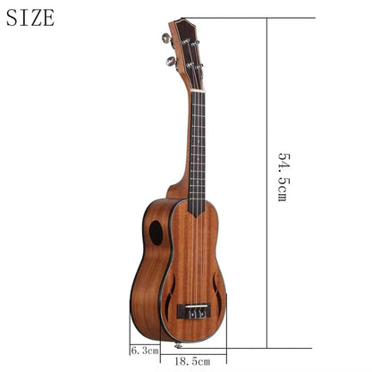 MeloJoy Ukulele – Mahogany Uke Set with Tuner & Bag