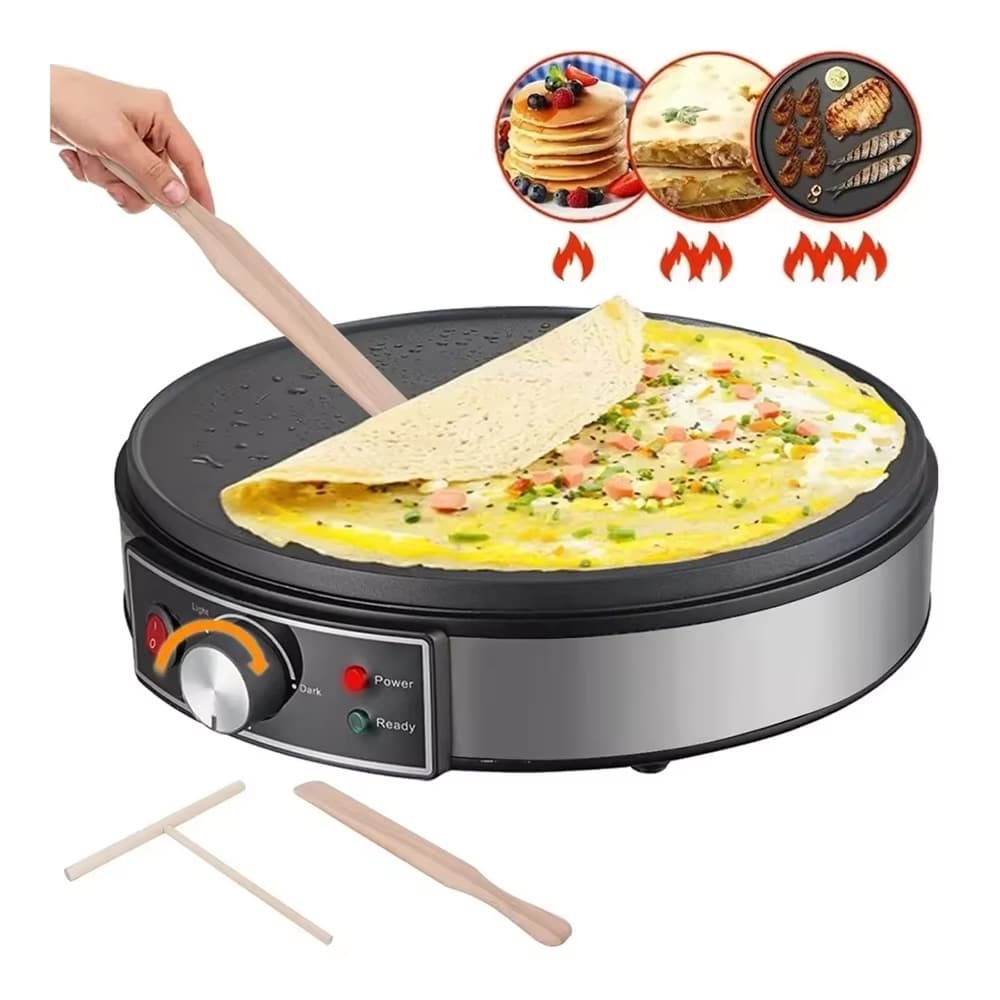 GlideCrêpe Pro – Premium Non-Stick Electric Crepe Maker