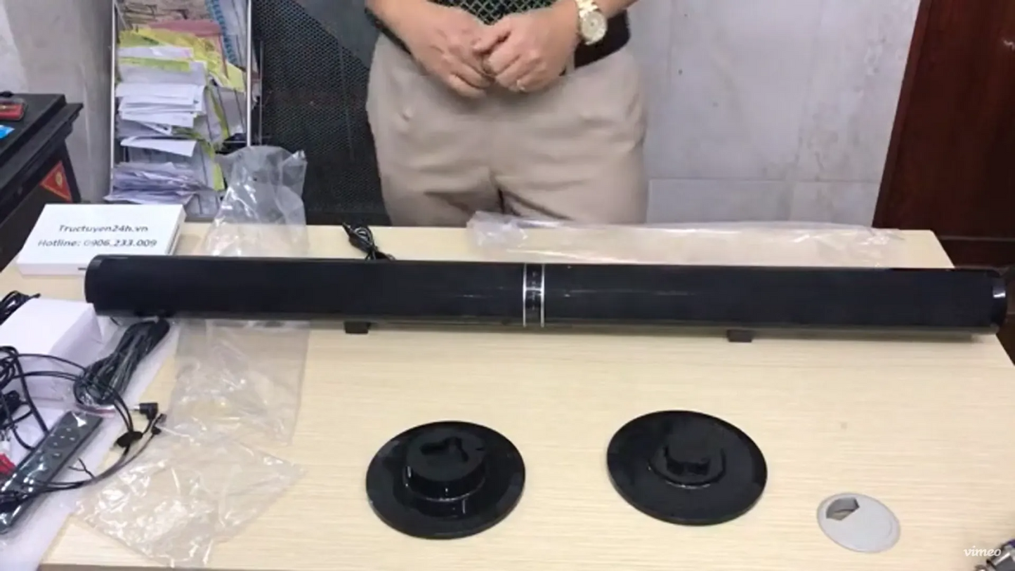 Voltrix EchoBar 360 – Bluetooth Soundbar with Dual Bass